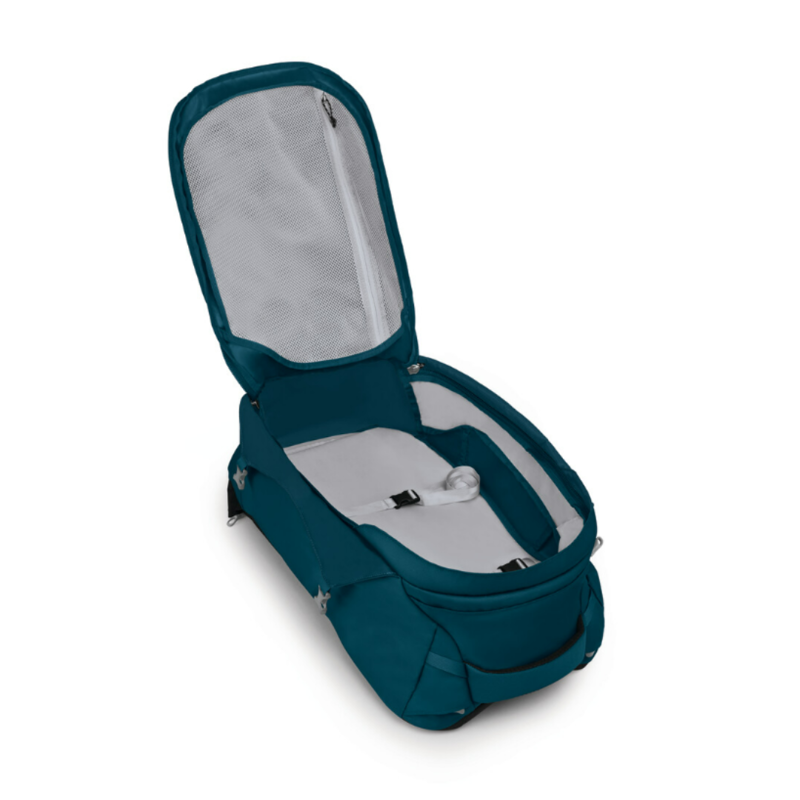 Osprey Women's Fairview 40 Travel Backpack in Night Jungle Blue-3